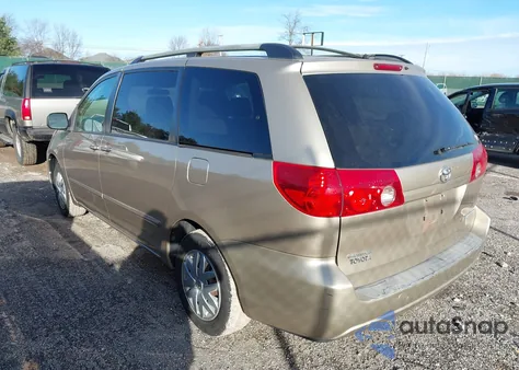 2006 Toyota Sienna Le из США, поврежденный, VIN 5TDZA23C26S577236